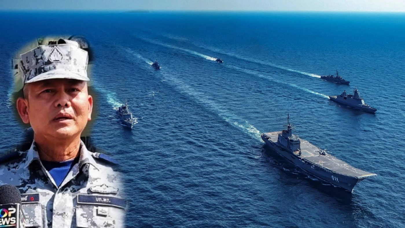 "ผบ.ทร." ลั่น ขอรัฐบาลสั่ง "ทบ.-ทอ.-ทร." พร้อมยกพลช่วยช่องบกทันที