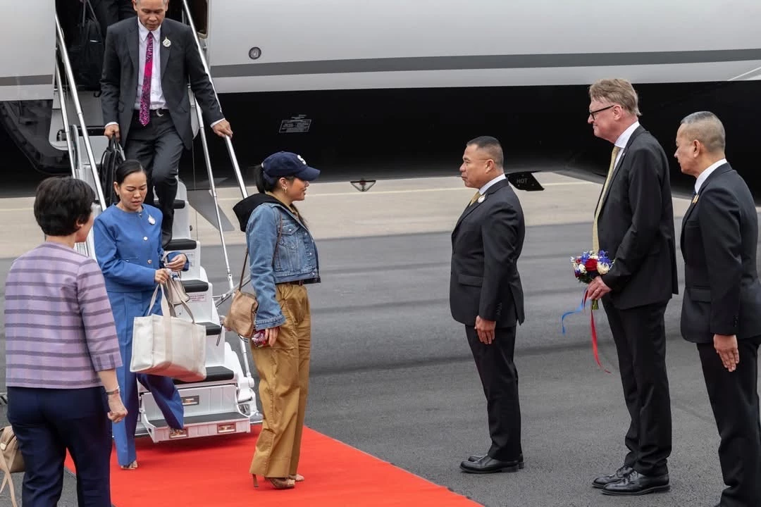 เจ้าฟ้าสิริวัณณวรีฯ เสด็จเยือน \"สวีเดน\" ทอดพระเนตรการแสดงการบินสาธิตสมรรถนะ และขีดความสามารถของเครื่องบินรบ แบบ Gripen