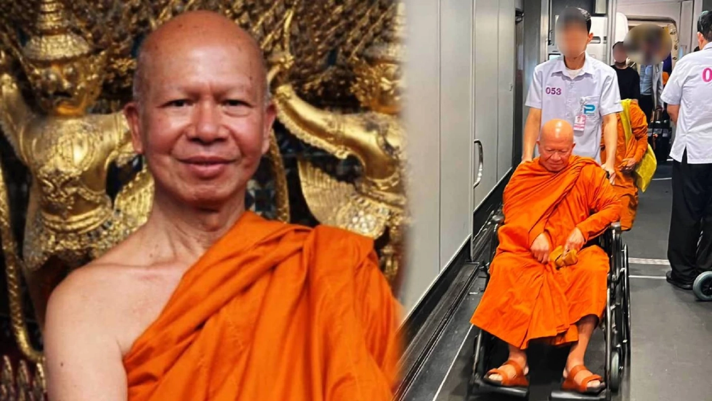 "อดีตพระพรหมเมธี" กลับไทยสู้คดี "เงินทอนวัด" หลังลี้ภัยไป "เยอรมนี" 7 ปี