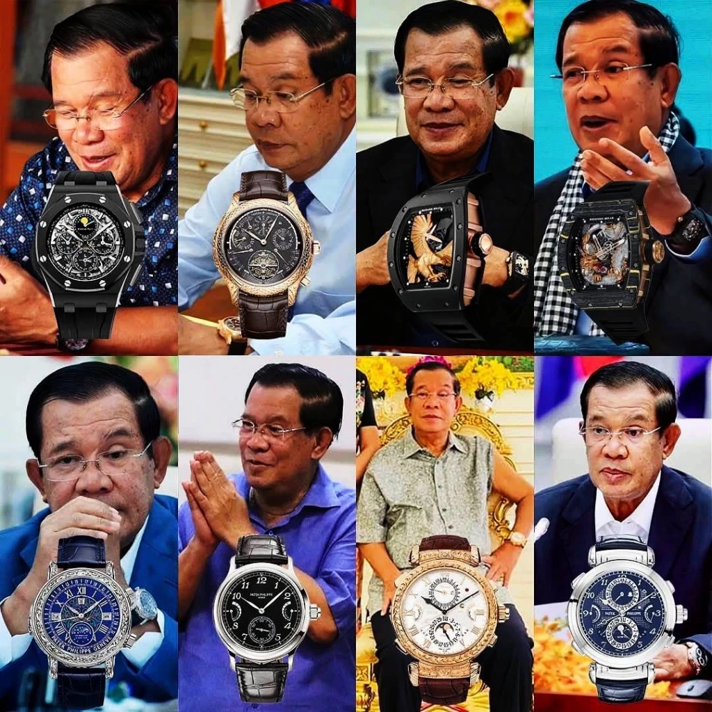 ส่องนาฬิกาสุดหรู "ฮุน เซน" ผู้กุมอำนาจ "กัมพูชา" แต่ละเรือน "หรูหราไฮคลาส" ขนาดไหน
