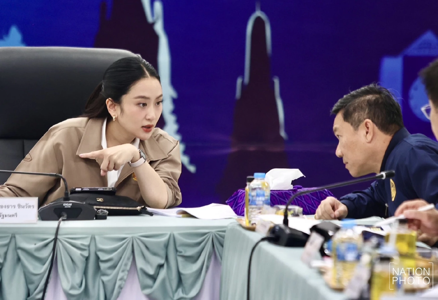 นายกฯอิ๊งค์ ลงพื้นที่ด่านคลองลึก​ รับฟังปัญหาจากการปิดด่าน