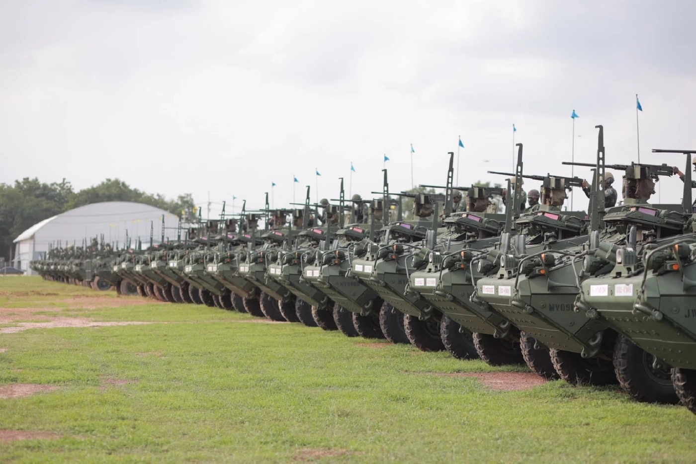 ทหารราบ-ปืนใหญ่-สไตร์เกอร์ ทัพ1 พร้อมเสริมทัพชายแดนไทย-กัมพูชา