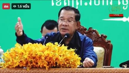 ด่วน! ฮุนเซน ไลฟ์สด หลังประกาศว่ามีแผนแฉ "ทักษิณ" วันนี้