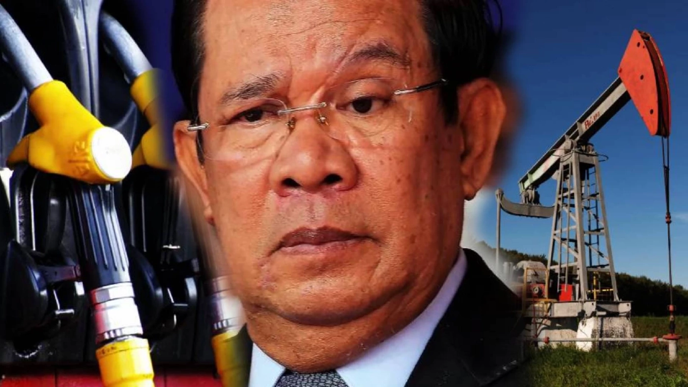 "แบนน้ำมันไทย" ราคาน้ำมันในกัมพูชาพุ่ง ตระกูลฮุนรวย?