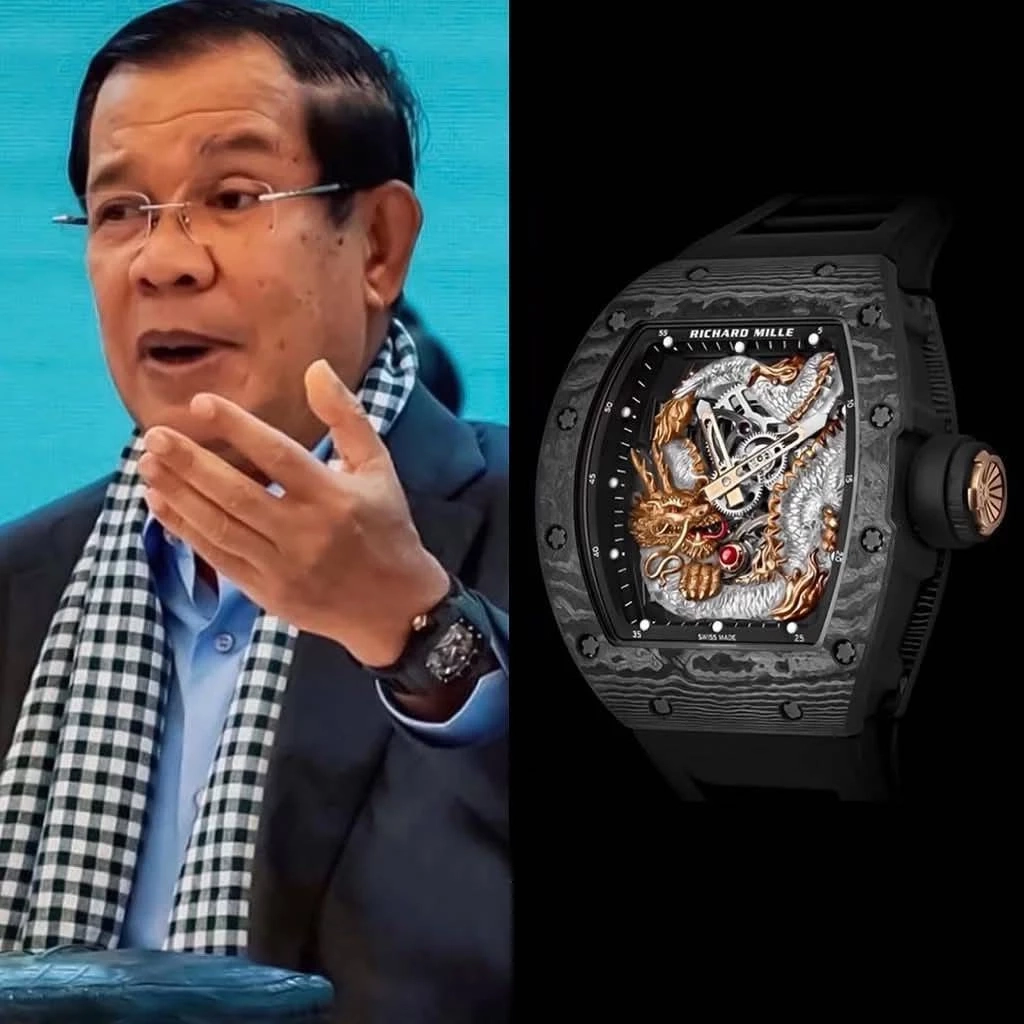 ส่องนาฬิกาสุดหรู "ฮุน เซน" ผู้กุมอำนาจ "กัมพูชา" แต่ละเรือน "หรูหราไฮคลาส" ขนาดไหน