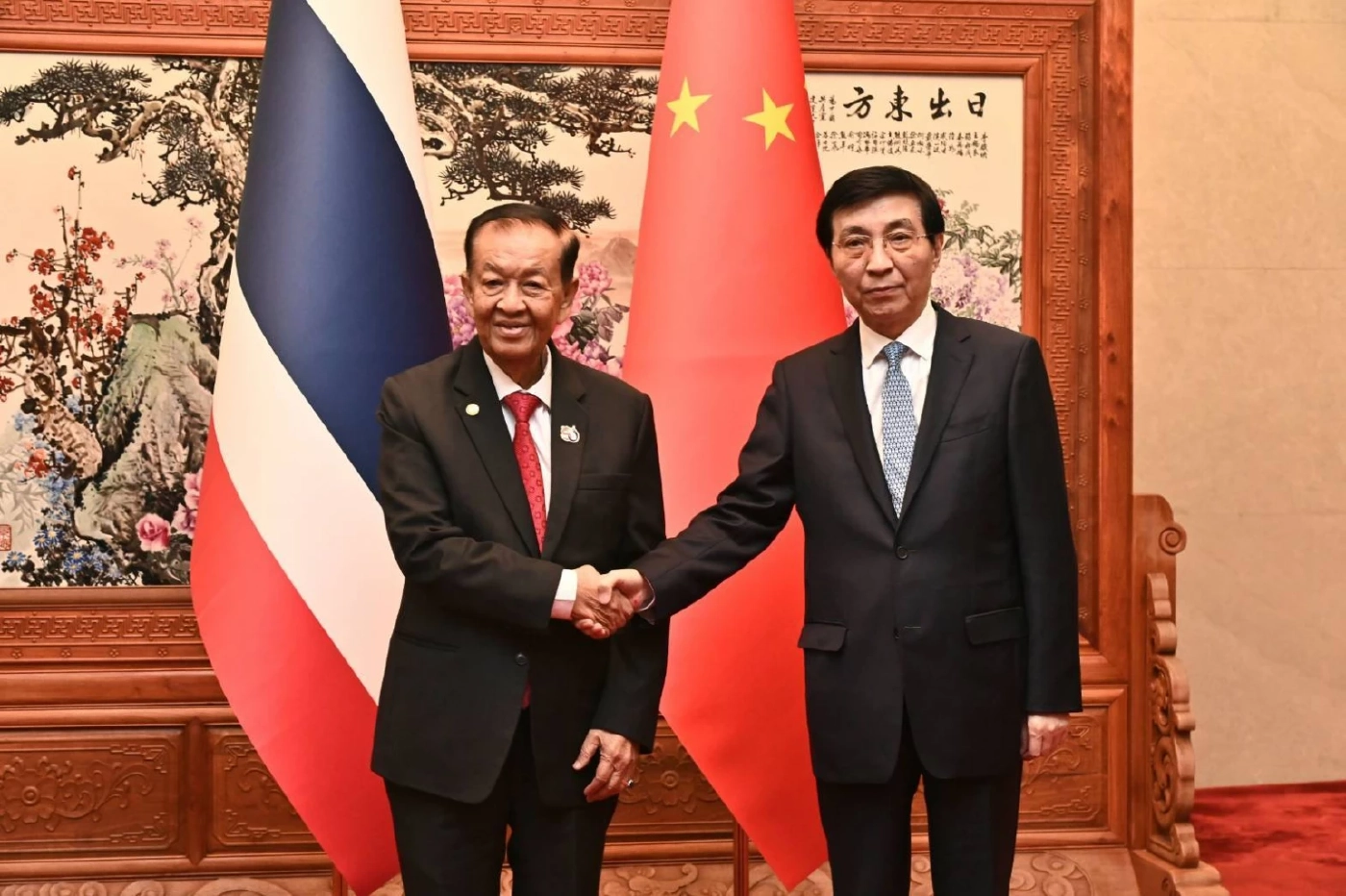 วันนอร์ เยือนจีนโอกาสครบรอบ 50 ปี ความสัมพันธ์การทูต ไทย-จีน