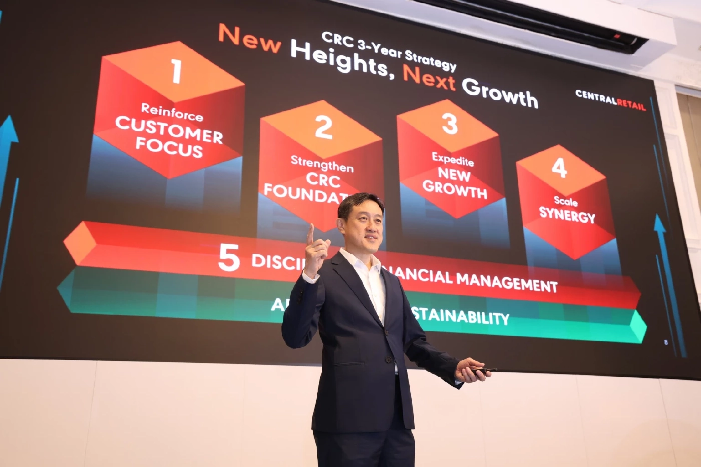 เซ็นทรัล รีเทล เปิดเกมรุก ทุ่มงบลงทุน 3 ปี 4.5 หมื่นล้าน ขยายธุรกิจ