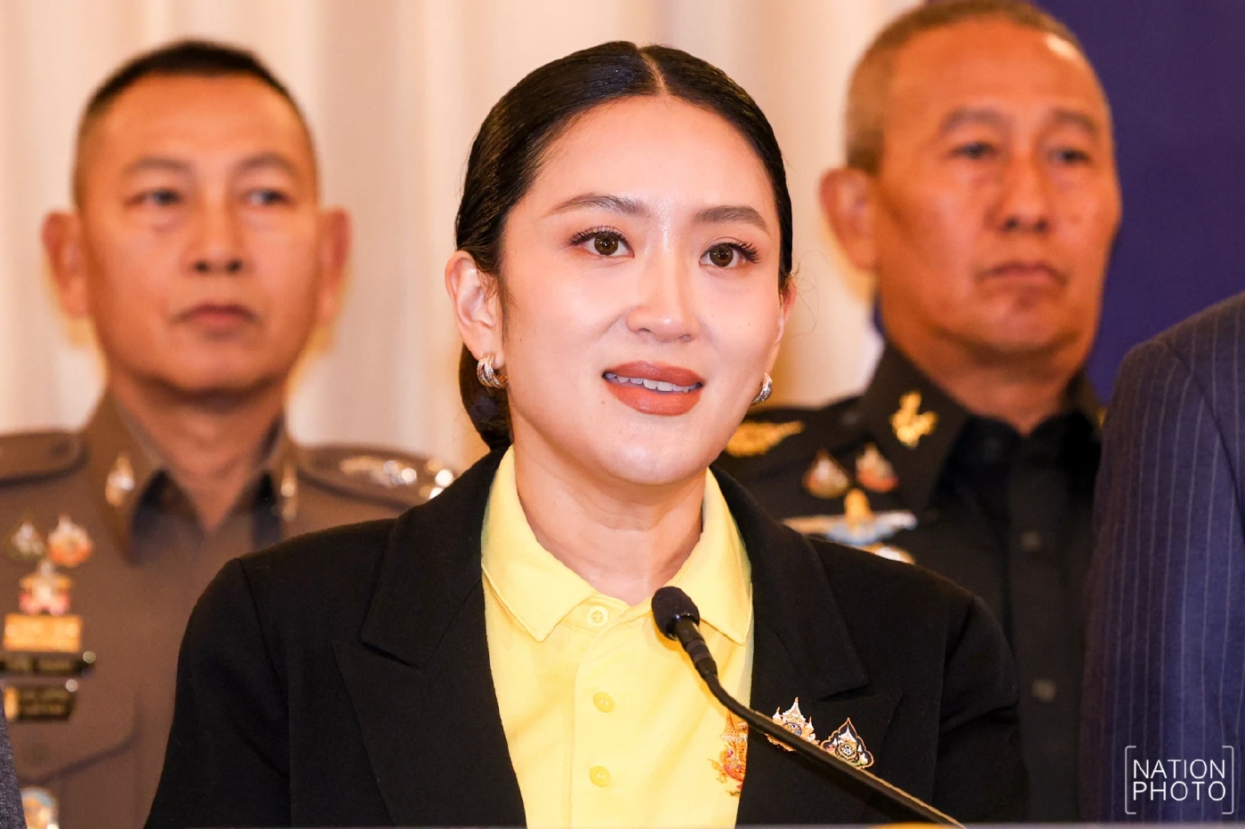 "นายกฯอิ๊งค์" น้ำตาคลอ แถลง "ขออภัย คนไทย" ปม "คลิปเสียงคุย ฮุนเซน"