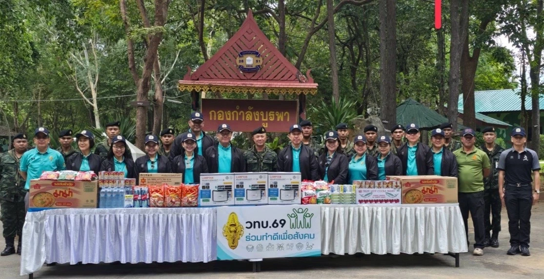 ผนึกพลังแห่งศรัทธา ร่วมส่งกำลังใจสู่แนวหน้า หนุน จนท.ทหารชายแดนไทย–กัมพูชา