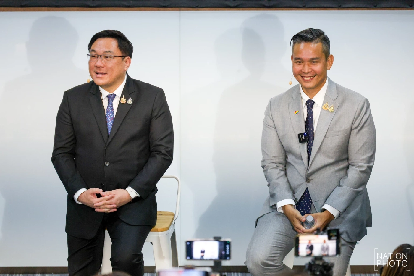 จุลพันธ์ อมรวิวัฒน์ รมช.คลัง , ศึกษิษฏ์ ศรีจอมขวัญ รองเลขาธิการนายกรัฐมนตรี 