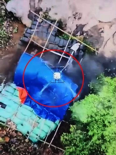 เปิดคลิป! โดรนทหารไทย บินตรงถึงที่หมาย ภูมะเขือ เสิร์ฟไข่ รวดเร็ว แม่นยำ