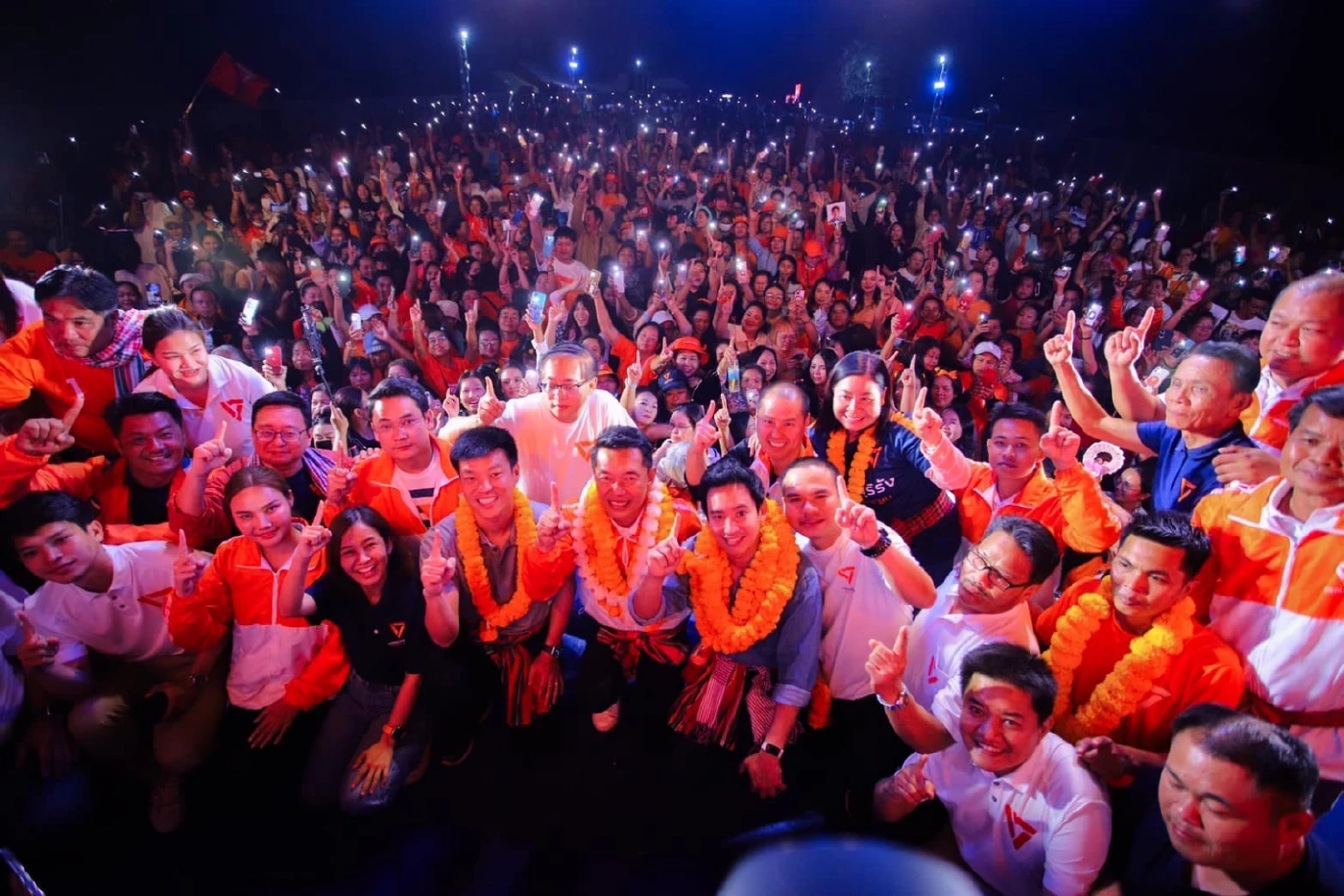 แฟ้มภาพ พรรคประชาชน ปราศรัยกับประชาชน