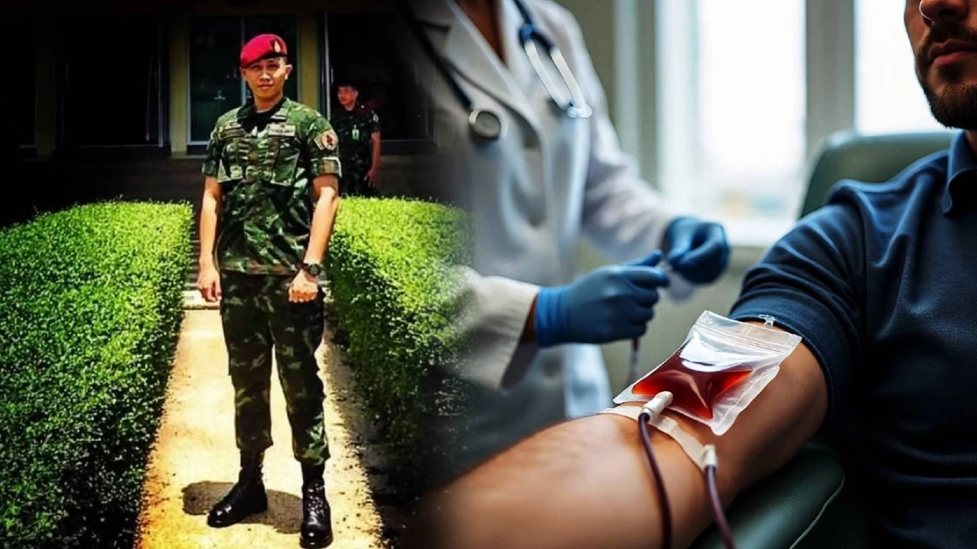 ด่วน! ขอรับบริจาคเลือดให้กับ "ทหารกล้า" เส้นเลือดดำใหญ่ฉีกขาด จากเหตุปะทะ