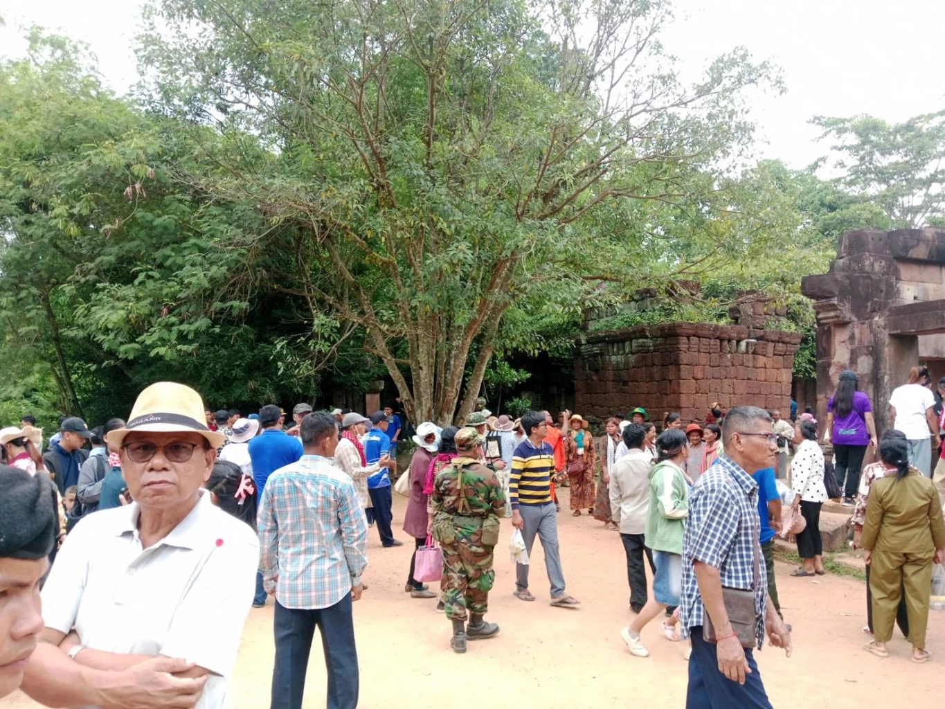 เปิดตัวเลขนักท่องเที่ยวชาว "ไทย-กัมพูชา" เที่ยว ปราสาทตาเมือนธม-ตาควาย เฉียด 7 พันคน