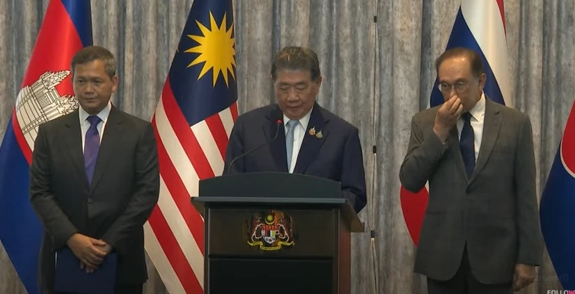 ผลเจรจาไทย-กัมพูชา เห็นพ้องหยุดยิง ตั้งแต่เที่ยงคืนวันนี้!