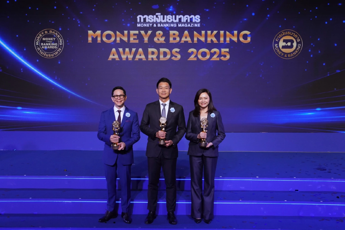 ‘กลุ่มเอสซีบีเอกซ์’ คว้า 3 รางวัลเกียรติยศ Money & Banking Awards 2025