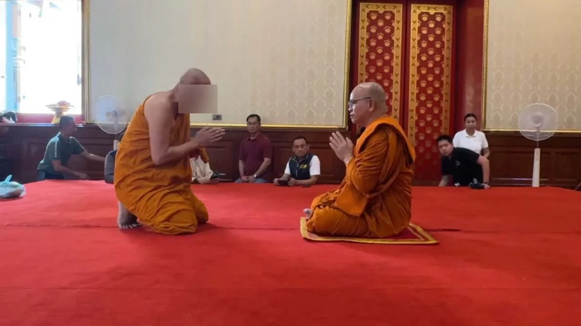 สึกแล้ว พระชั้นผู้ใหญ่วัดดัง เซ่นคลิปลับระเริงรัก สีกา ก.