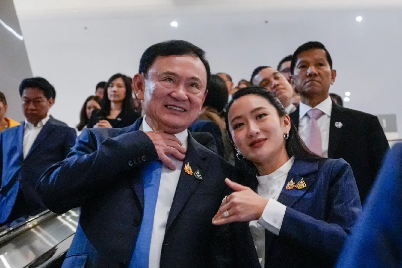 “ทักษิณ” ยัน ไม่เปลี่ยนรัฐบาล-นายกฯ บอกได้ "อิ๊งค์" เป็นผู้นำฯ แถมพ่อเป็นเสมียนประเทศ