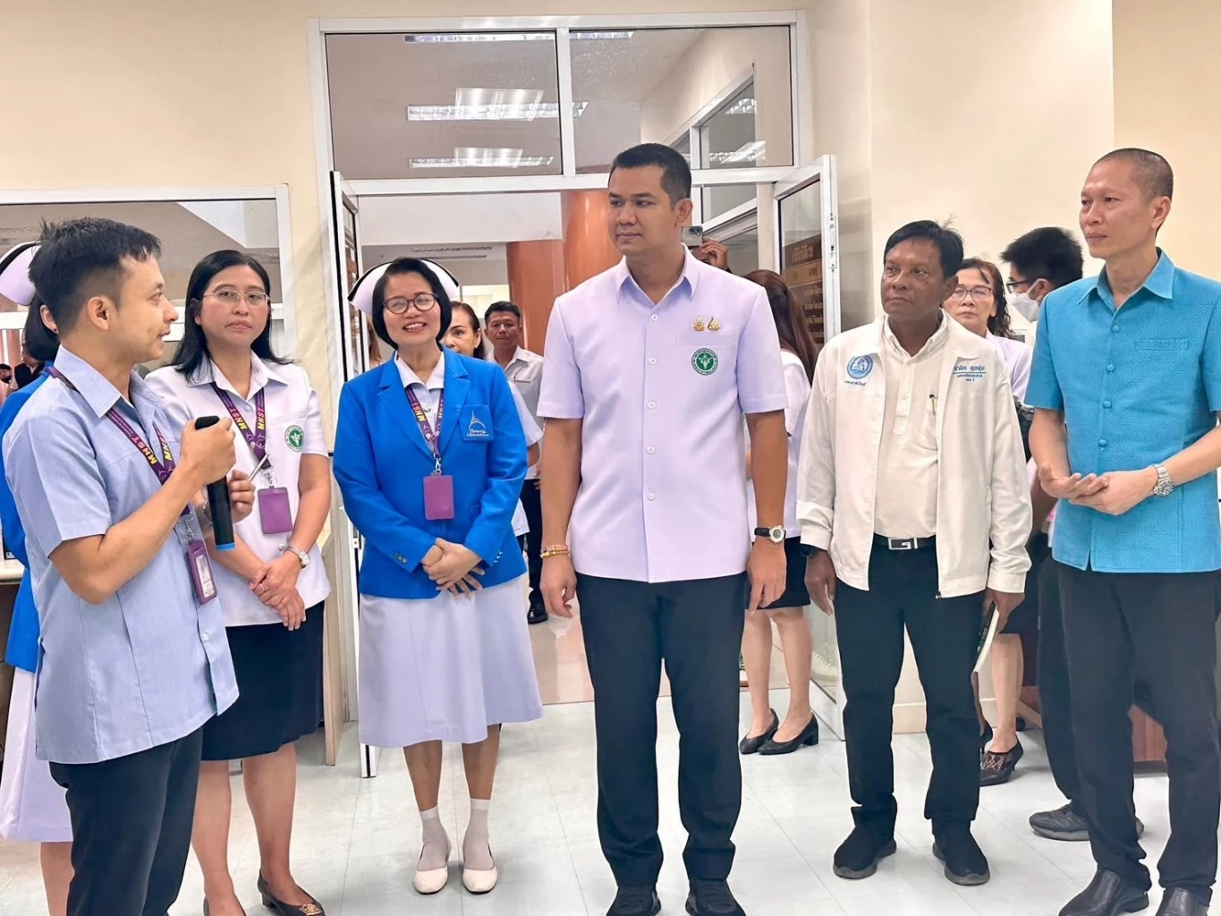 "รมช.ชัยชนะ" ลงพื้นที่นครศรีธรรมราช ติดตามตรวจเยี่ยมสถานบริการสาธารณสุข