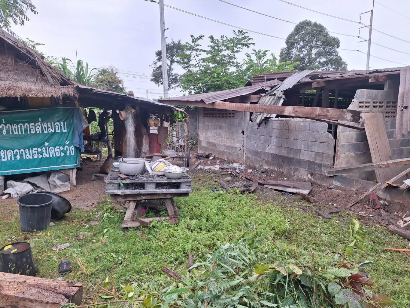 ยิงจรวด BM-21 ตกใส่บ้านเรือนประชาชน เสียชีวิตวันนี้เป็นรายที่ 2