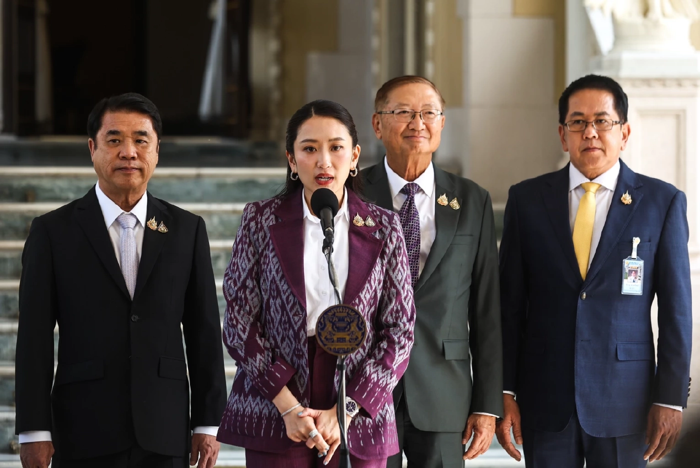 น.ส.แพทองธาร ชินวัตร นายกรัฐมนตรี