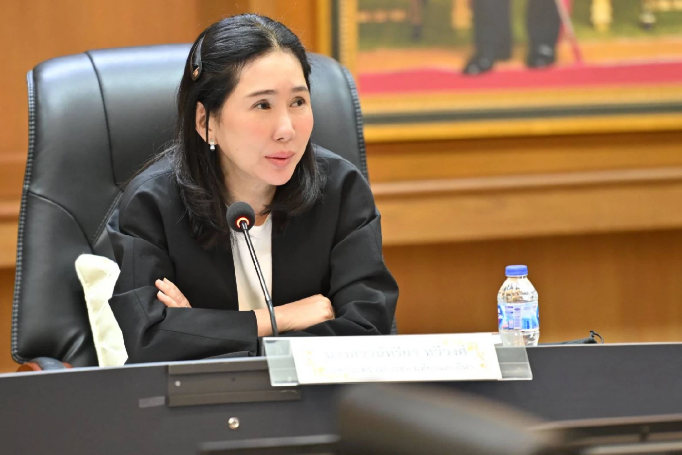 นางสาวนัทรียา ทวีวงศ์ ปลัดกระทรวงการท่องเที่ยวและกีฬา