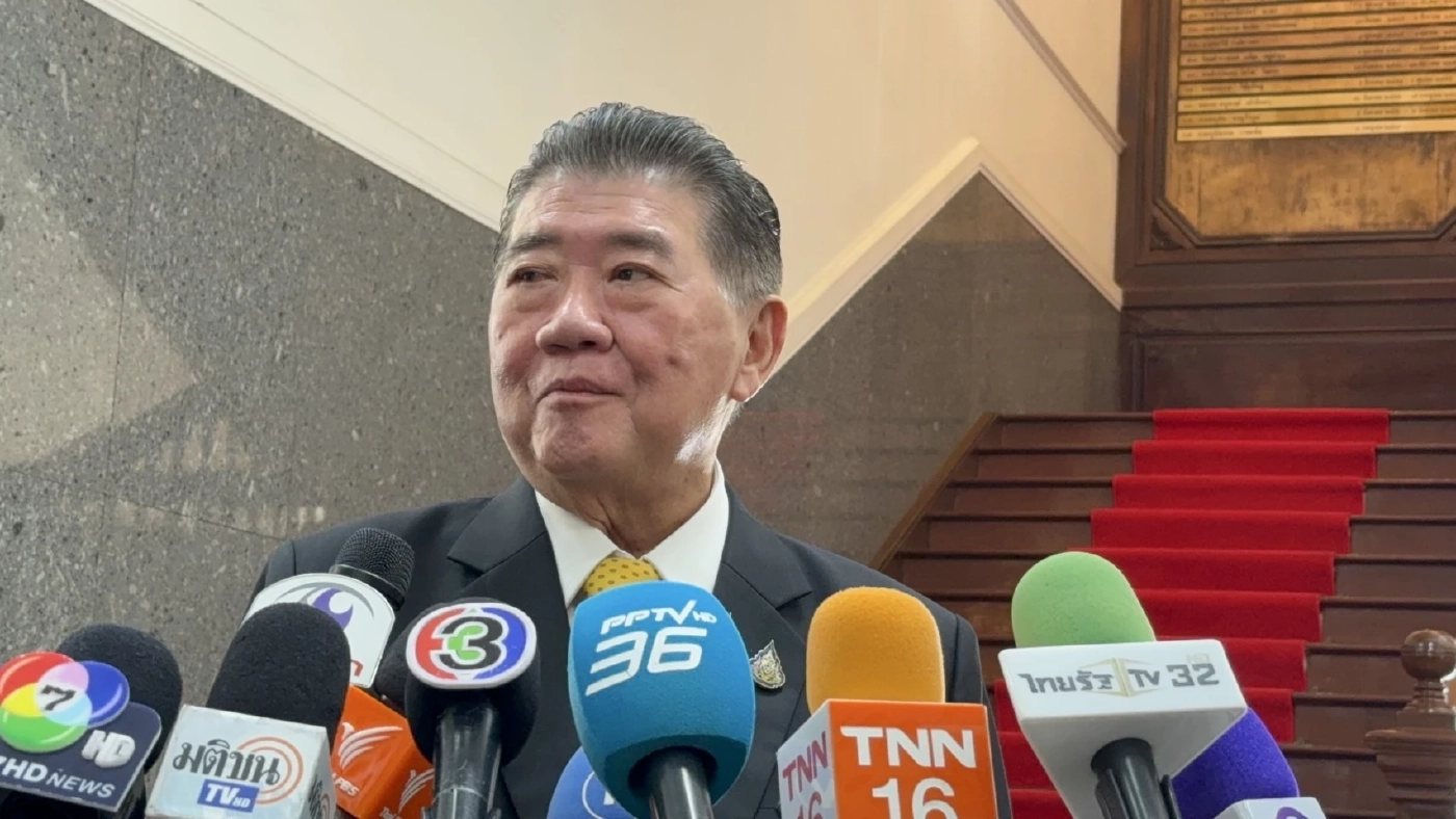 นายภูมิธรรม เวชยชัย รองนายกรัฐมนตรี และรมว.มหาดไทย ในฐานะรักษาการนายกรัฐมนตรี