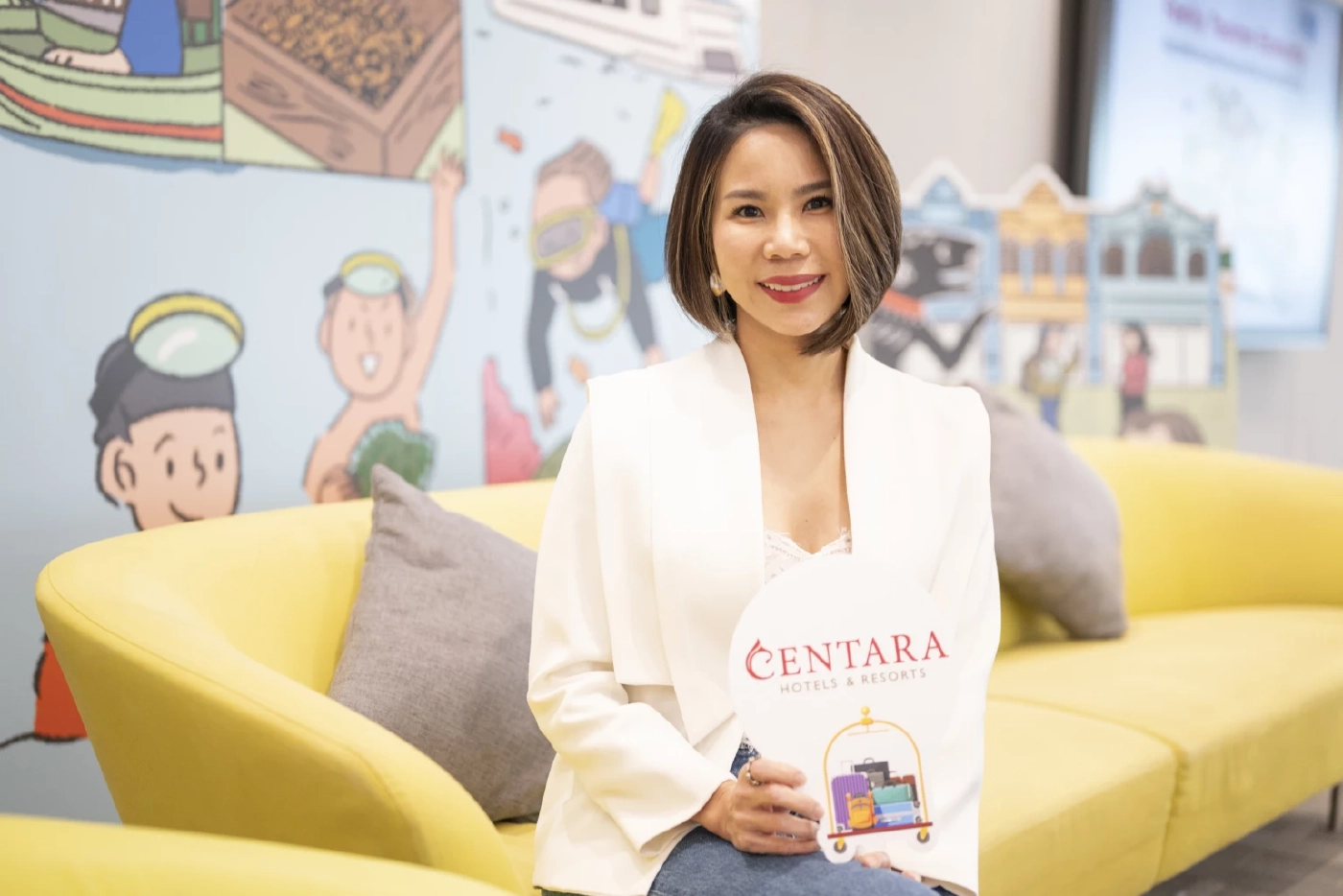 พินิดา เพชรธนะกุล ผู้อำนวยการฝ่ายการตลาด โรงแรมและรีสอร์ทในเครือเซ็นทารา
