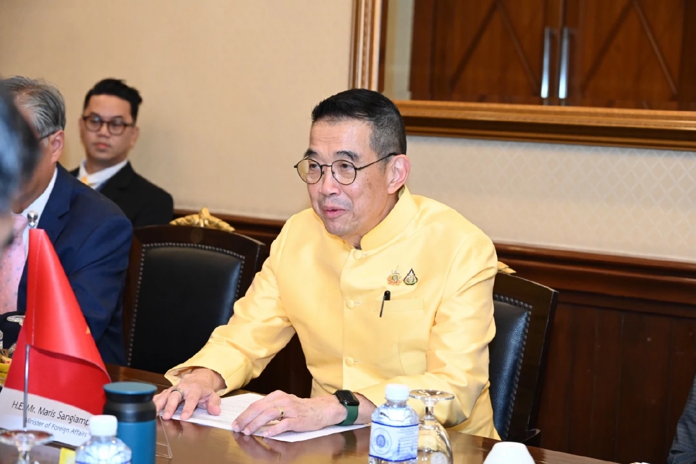 "มาริษ" เผย รมว.กต.เวียดนามเยือนไทยห่วงสถานการณ์ไทย-กัมพูชา