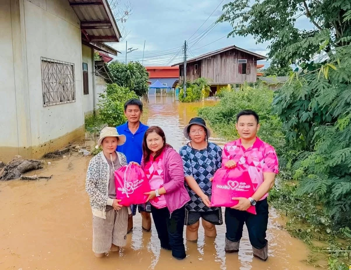 ออมสิน เร่งช่วยเหลือ ปชช. กระทบเหตุพิพาทชายแดน - น้ำท่วมภาคเหนือ