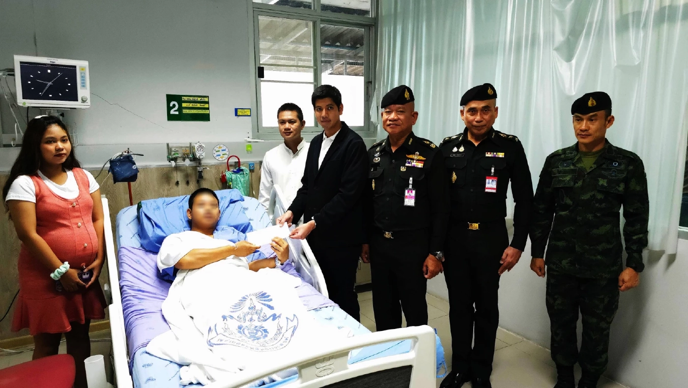 GULF มอบเงิน 1.2 ล้าน ช่วยเหลือทหารเหยียบกับระเบิด