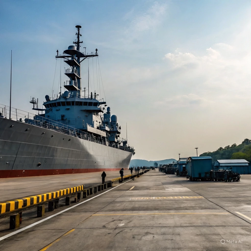 ภาพฐานทัพเรือสร้างโดย Ai