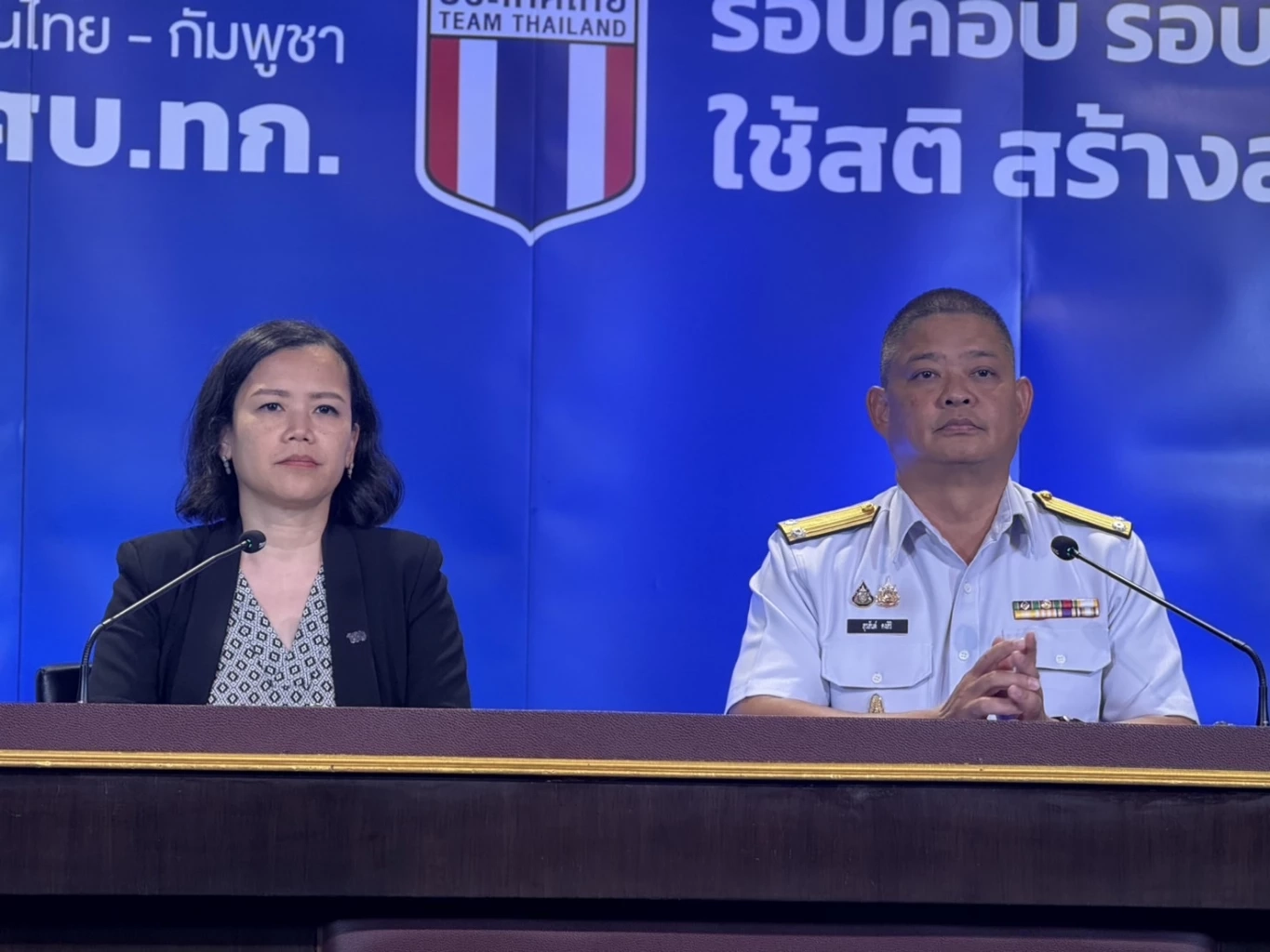 ศบ.ทก.ประณาม กัมพูชาไม่จริงใจ เลี่ยงเจรจา ใช้โล่มนุษย์