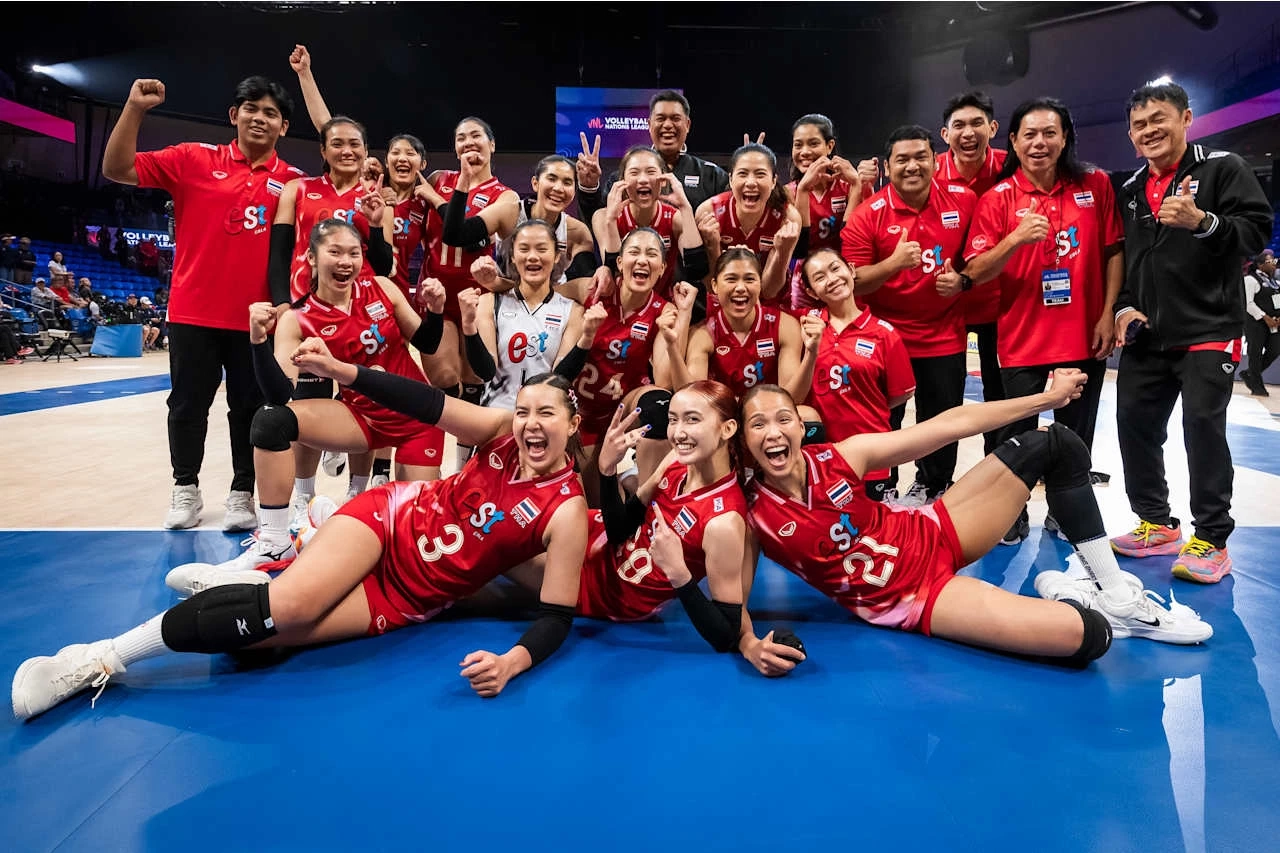 สาวไทยสู้สุดใจยันแคนาดา 5 เซต รอดตกชั้น VNL 2025 ดันเกาหลีใต้ร่วงแทน