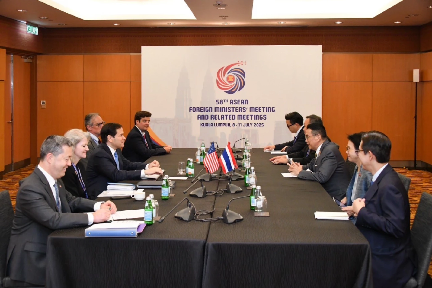 ทวิภาคี \"รมว.กต.ไทย-สหรัฐฯ\" ยืนยันภาษี 36% พ้น 1 ส.ค.ก็ยังเจรจาได้