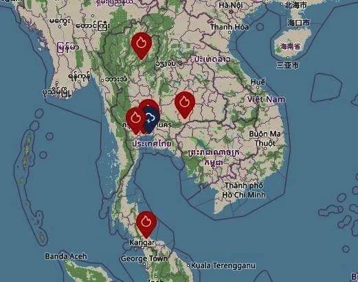 เตือน 33 จังหวัดทั่วประเทศ เฝ้าระวัง \"น้ำท่วมฉับพลัน-น้ำป่าไหลหลาก-ดินโคลนถล่ม\"