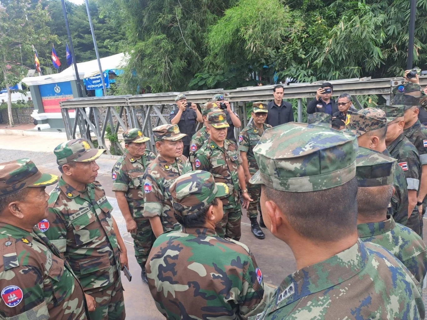 กปช.จต. คุยออนไลน์ "ทหารกัมพูชา" หยุดยิง-ห้ามเคลื่อนย้ายกำลัง รอการประชุม GBC 4 ส.ค.นี้