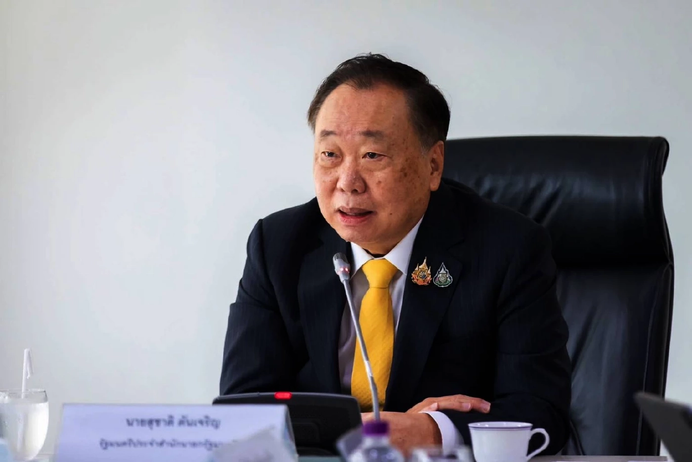 \"สุชาติ\" น้อมนำข้อห่วงใย \"สมเด็จพระสังฆราช\" ปมร้อน \"วงการสงฆ์\"