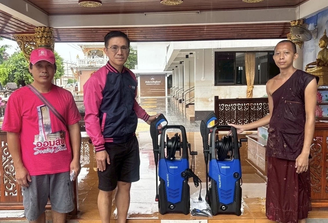 ออมสิน ช่วยไม่พัก ส่งทีมจิตอาสาฟื้นฟูน้ำท่วม จังหวัดน่าน