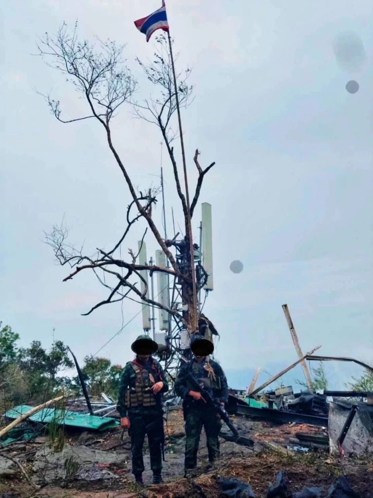 กสทช. แจงเสาสัญญาณบนภูมะเขือ ไม่ใช่ของไทย