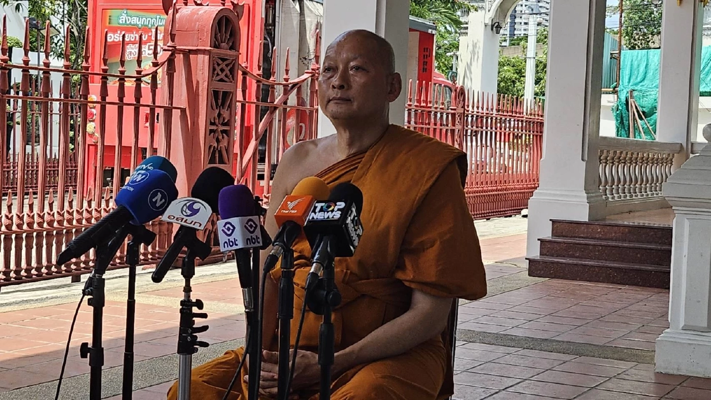 “พระครูวินัยธรวิเชียร วชิรธัมโม” ผู้ช่วยเจ้าอาวาสวัดประยุรวงศาวาสวรวิหาร ในฐานะผู้แทนวัดประยุรวงศาวาสฯ