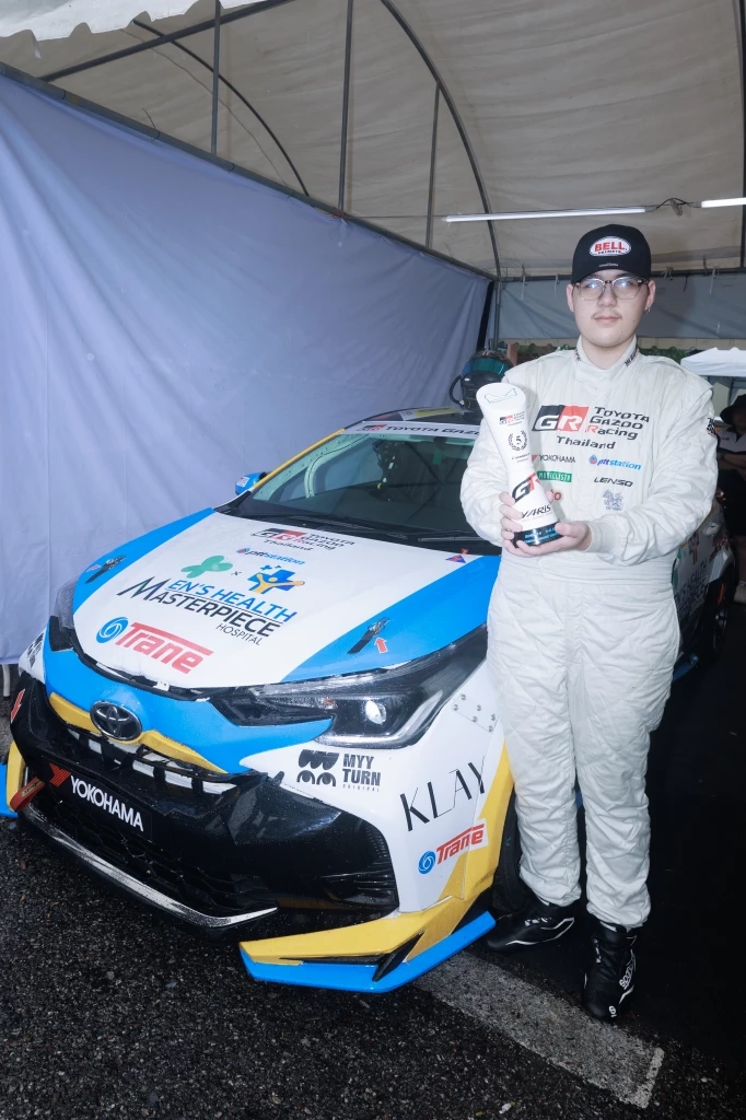 MASTER ปลื้ม! "มิวสิค วรัญญู" คว้ารองชนะเลิศอันดับ 4 สนามจริงครั้งแรก Bangsaen Grand Prix 2025