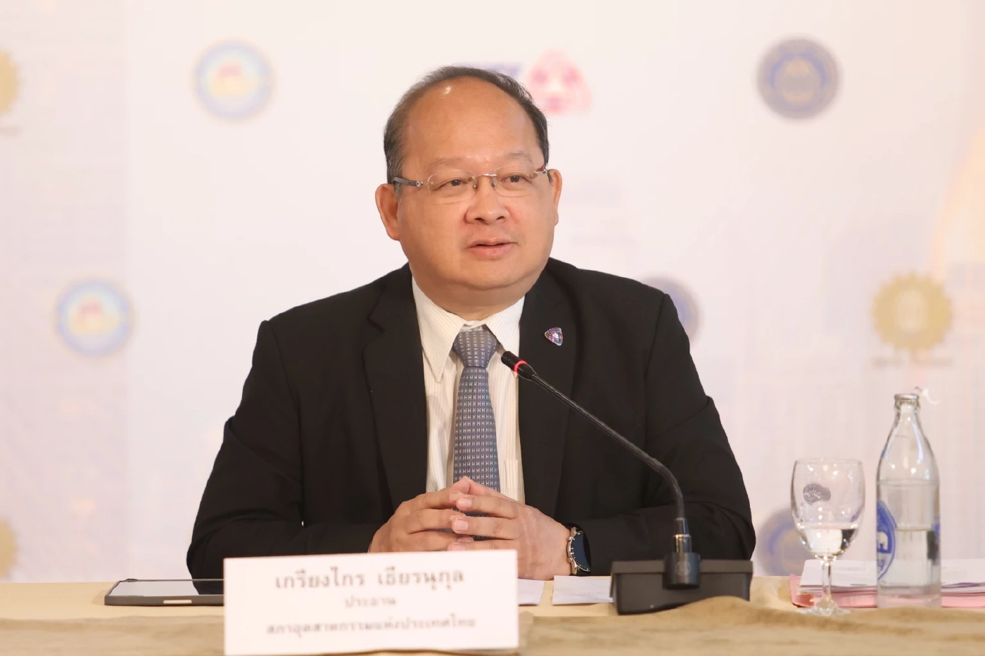 นายเกรียงไกร เธียรนุกุล ประธานสภาอุตสาหกรรมแห่งประเทศไทย