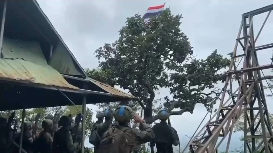 แฟ้มภาพ ประกอบข่าว ทหารไทยยึดพื้นที่ภูมะเขือ 