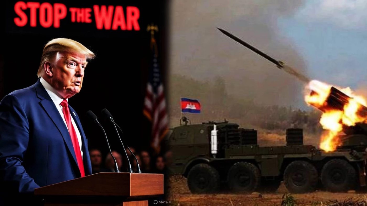 คำสั่งทรัมป์! ให้ "ไทย-กัมพูชา" ต้องหยุดยิง สหรัฐไม่เจรจากำแพงภาษีกับคู่พิพาท