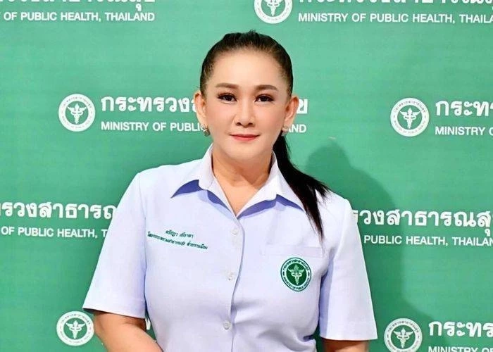 น.ส.ตรีชฎา ศรีธาดา โฆษกกระทรวงสาธารณสุขฝ่ายการเมือง