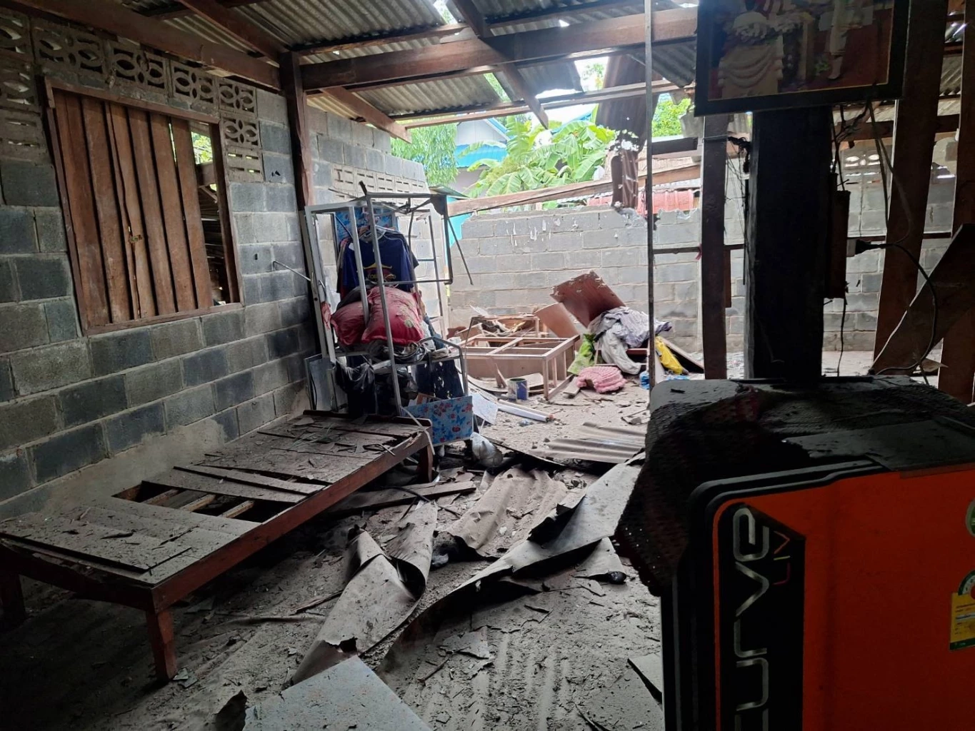 ยิงจรวด BM-21 ตกใส่บ้านเรือนประชาชน เสียชีวิตวันนี้เป็นรายที่ 2