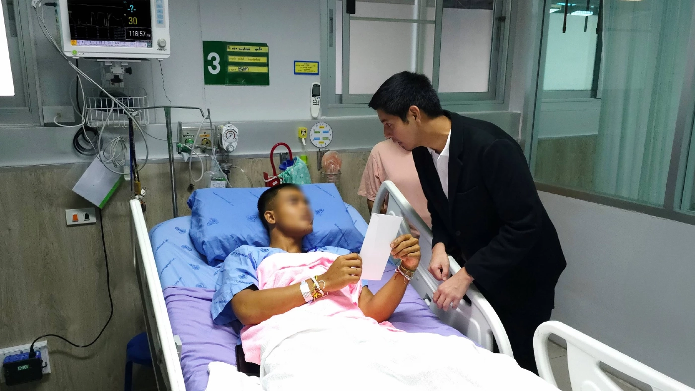 GULF มอบเงิน 1.2 ล้าน ช่วยเหลือทหารเหยียบกับระเบิด