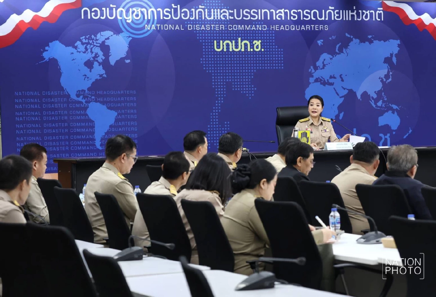 รมช.อิ่ม เข้มแจ้งเตือนสึนามิ – แผ่นดินไหว ลั่นพร้อม 100 %