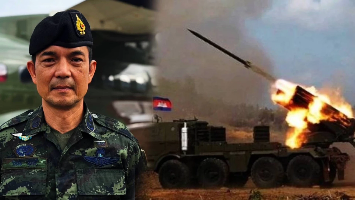 "กองทัพบก"ยังไม่ได้รับรายงาน ทหารไทย สอยรถยิงจรวด PHL03 จากกัมพูชา